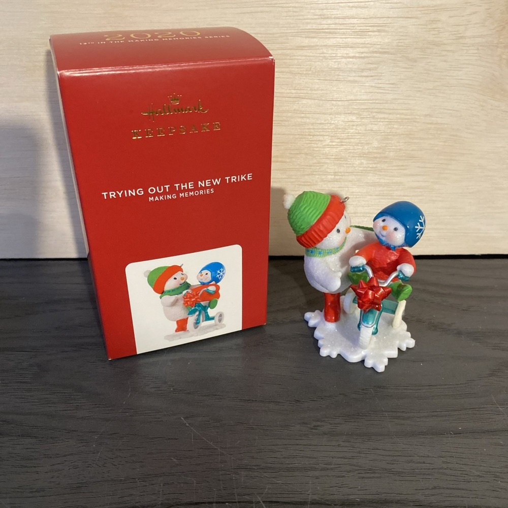 Hallmark Keepsake Ornament 2020 TRYING OUT THE TRIKE Making Memories Series #13‎